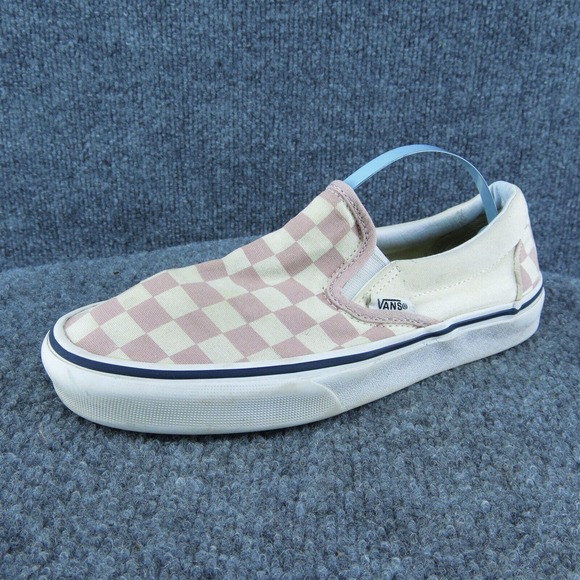 VANS Women Slip-On Shoes Pink Fabric Slip On Size‎ 6.5 Medium - Picture 1 of 10